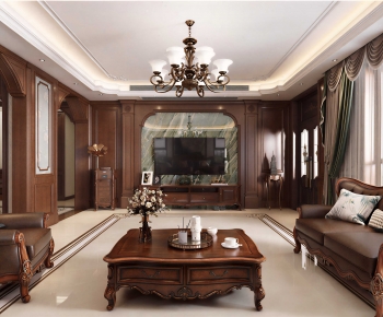 American Style A Living Room-ID:119774101