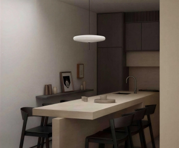 Wabi-sabi Style Dining Room-ID:281841996