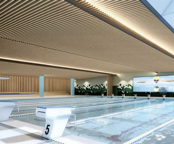 Modern Natatorium-ID:679960385