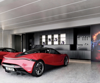 Modern Underground Garage-ID:355858098
