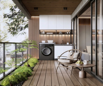 Modern Leisure Balcony-ID:505094057