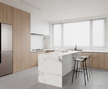 Modern Open Kitchen-ID:972609551