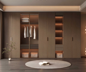 Modern Clothes Storage Area-ID:180300958