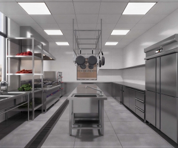 Modern Central Kitchen-ID:294162994