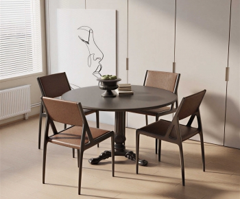 Modern Dining Table And Chairs-ID:412020925