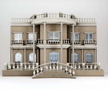 European Style Residential Building-ID:397480965