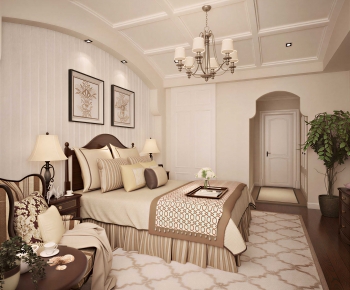 American Style Bedroom-ID:481514933