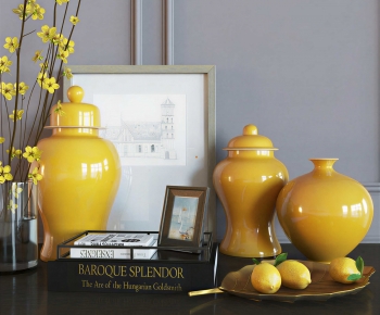 New Chinese Style Decorative Set-ID:208733086