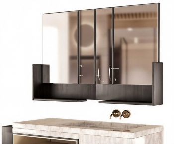 Modern Bathroom Cabinet-ID:391174085