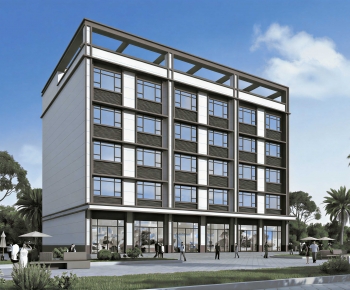 Modern Residential Building-ID:937731031