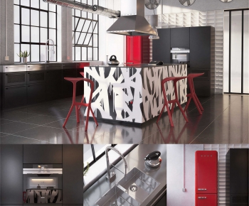 Modern Open Kitchen-ID:867414958