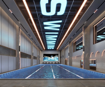 Industrial Style Natatorium-ID:623003013