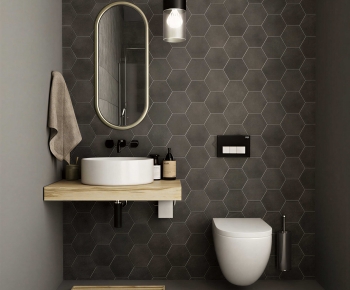 Modern Bathroom Cabinet-ID:165613893
