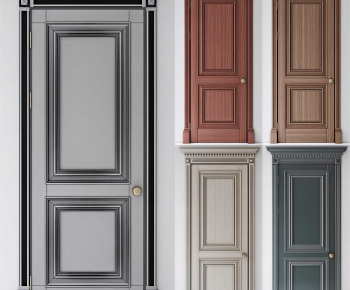Simple European Style Single Door-ID:120280987