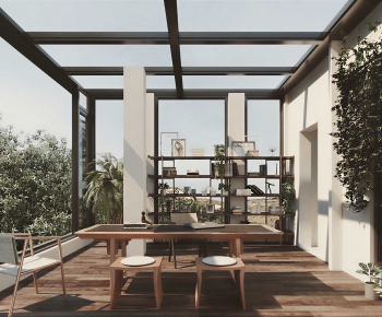 Modern Glass Sun Room-ID:803492071