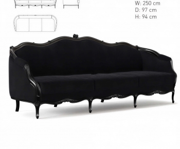 New Classical Style Three-seat Sofa-ID:589802983