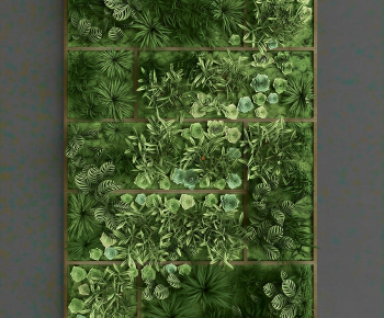Modern Plant Wall-ID:825905083