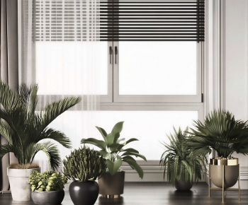 Modern Ground Green Plant Potted Plants-ID:425997024