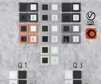 Modern Switch Socket Panel-ID:182101018