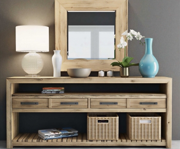 Modern Entrance Cabinet-ID:670133117