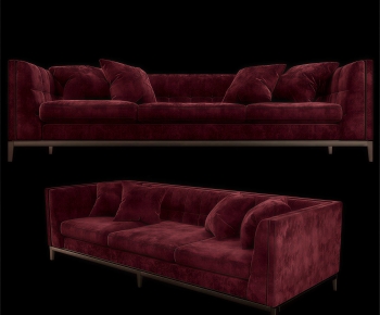 Modern Three-seat Sofa-ID:164078958