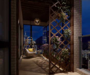 Modern Leisure Balcony-ID:336158996