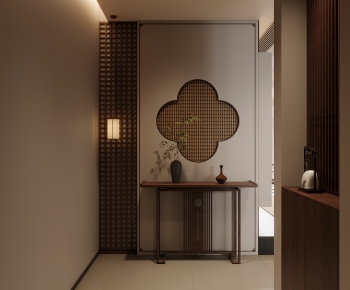 New Chinese Style Hallway-ID:654305939