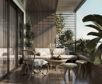 Modern Leisure Balcony-ID:267003068