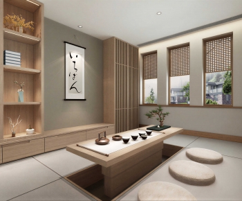 Japanese Style Tea House-ID:423237091