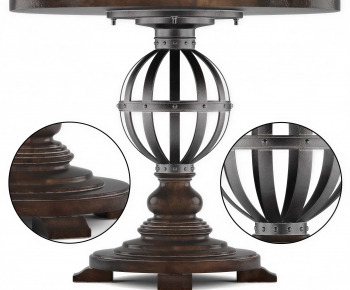 Industrial Style Dining Table-ID:267653942