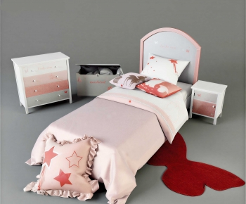Modern Single Bed-ID:271526106