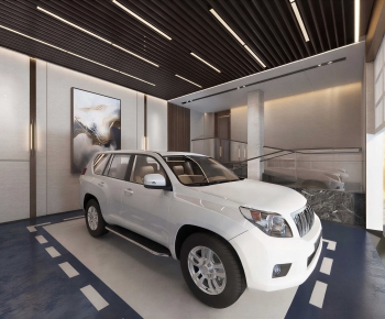 Modern Exhibition Hall-ID:598931075