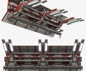 Industrial Style Suspended Ceiling-ID:546549088