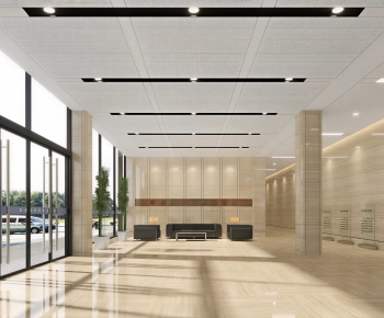Modern Office Reception Desk-ID:586306108