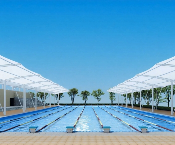 Modern Swimming Pool-ID:959518913