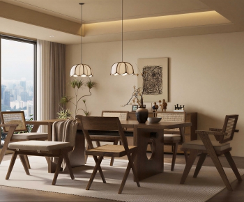 Modern Dining Room-ID:673445941