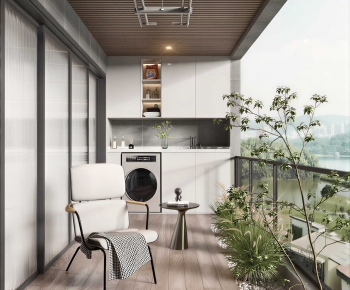 Modern Leisure Balcony-ID:240998983