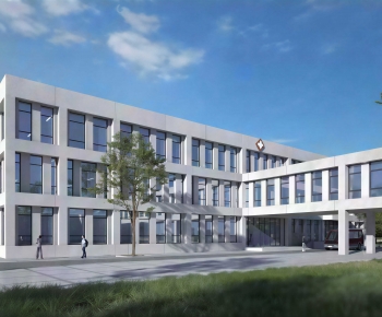 Modern Public Building-ID:893615016