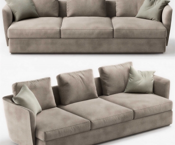 Modern Three-seat Sofa-ID:353771926
