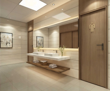 Modern Public Toilet-ID:612571009