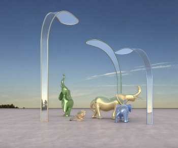 Modern Sculpture Sketch-ID:549417974