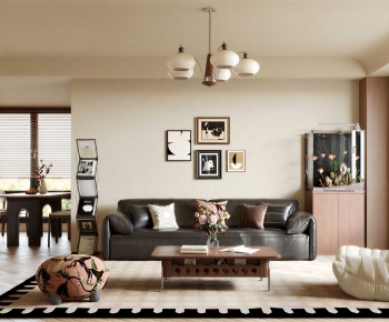 Modern A Living Room-ID:422576905