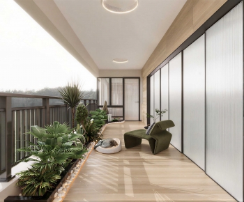 Modern Leisure Balcony-ID:698494911