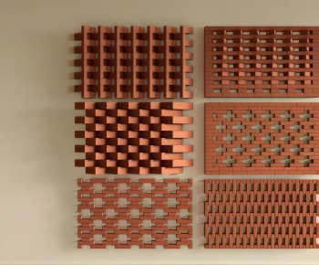 Modern Cement Brick Screen Partition-ID:621630911