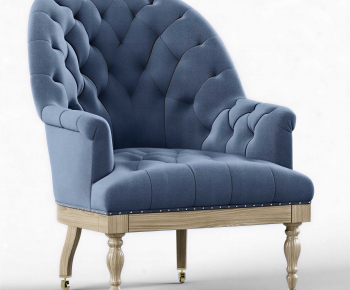 American Style Single Sofa-ID:513947961