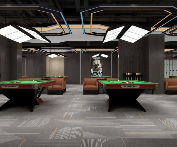 Modern Billiard Room-ID:691900014