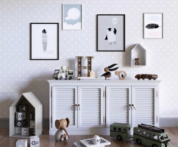 Modern Side Cabinet-ID:411086082