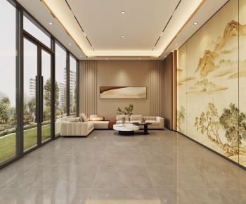 New Chinese Style Reception Room-ID:733812099
