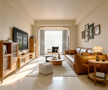 Modern A Living Room-ID:610601906
