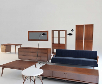 Modern Three-seat Sofa-ID:667588955
